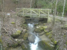 Bridge along Black Rock Lake Trail (.85 miles).