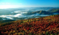Fall at Black Rock Mountain State Park